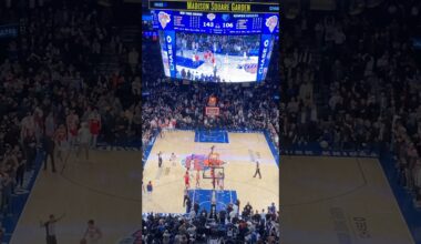 Last 10 Seconds Of Regulation New York Knicks Def Memphis Grizzlies 143-106 1/27/25#shorts#short#fyp