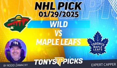 Minnesota Wild vs Toronto Maple Leafs 1/29/25 NHL Pick Prediction