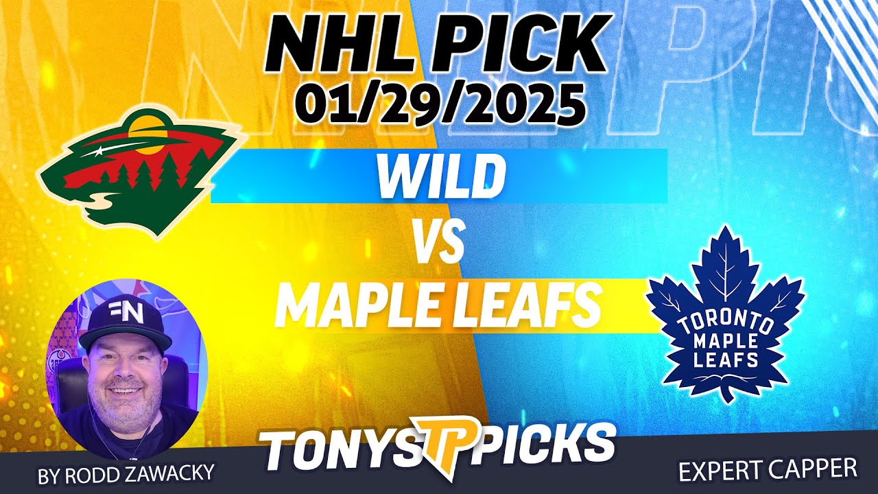 Minnesota Wild vs Toronto Maple Leafs 1/29/25 NHL Pick Prediction
