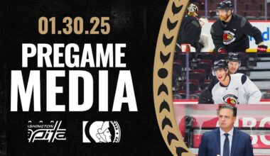 Claude Giroux, Josh Norris, Travis Green Pregame Media vs WSH