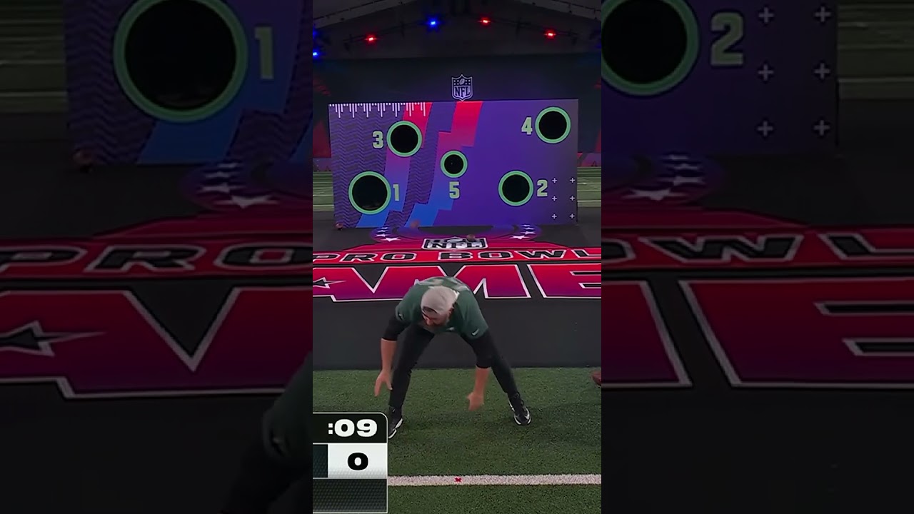 If at first you don't succeed.. 😅 @JasonKelce #probowlgames