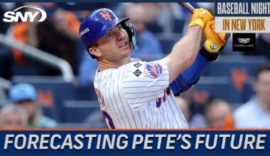 Former Mets GM on which Pete Alonso stats play into re-signing him | Baseball Night in NY | SNY