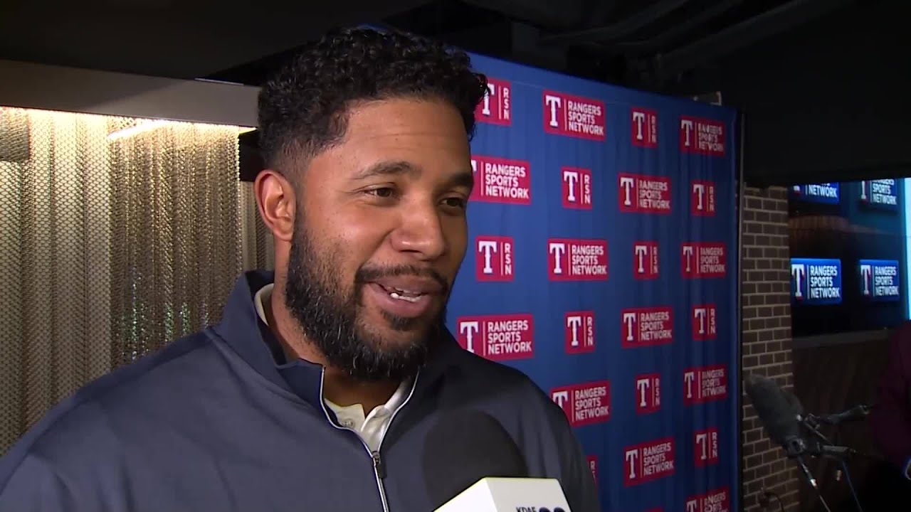 Elvis Andrews, Retired shortstop for Texas Rangers, now team announcer - Games to air on CW39 | CW39