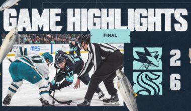 Seattle Kraken vs. San Jose Sharks | 01/30 Game Highlights