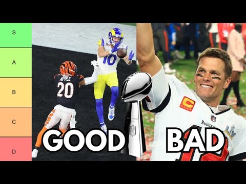 Ranking the Last 10 SUPER BOWLS (2015-2024)