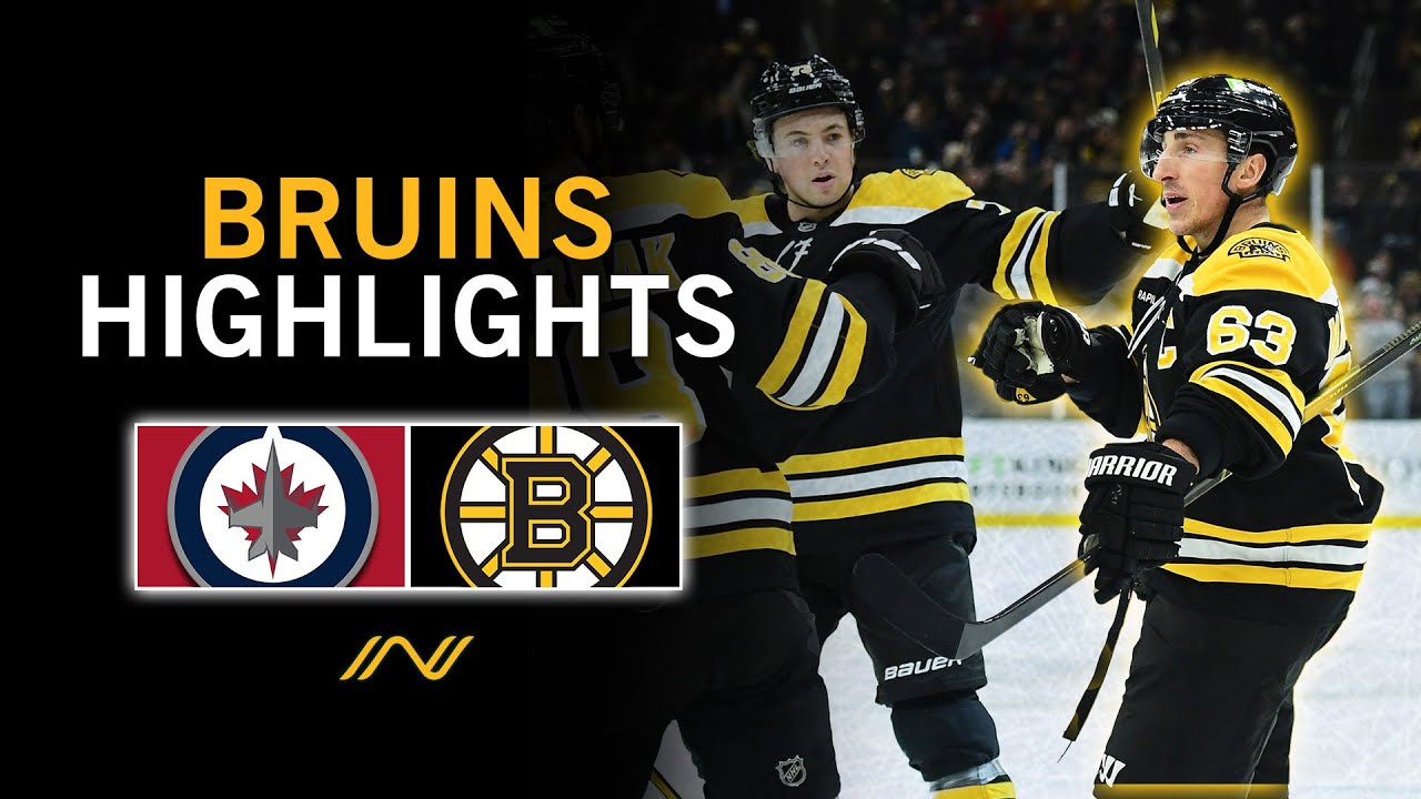 Bruins Highlights: Boston Battle Winnipeg To End January