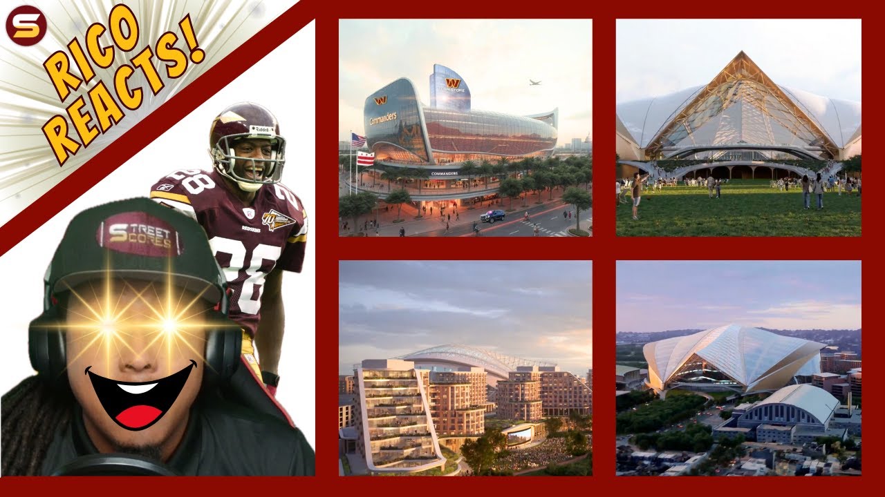 🚨VIDEO: New RFK Stadium Design Preview & Renderings VIDEO REACTION! + WSH Getting NEW 4th Jersey???😳