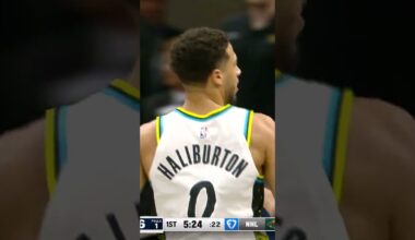 Tyrese Haliburton CRAZY Pass to Himself Off the Backboard | Indiana Pacers