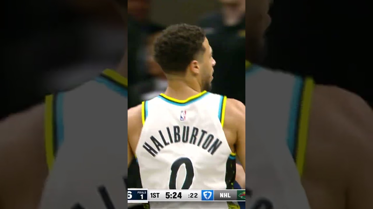 Tyrese Haliburton CRAZY Pass to Himself Off the Backboard | Indiana Pacers