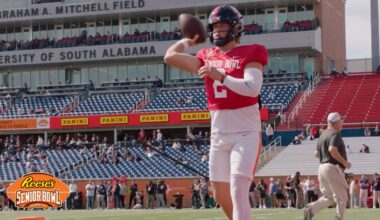 Jaxson Dart on What Sets Him Apart: Leadership, Study Habits & Preparation |  Senior Bowl 1-on-1