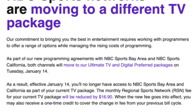 NBC Sports Bay Area moving to higher-priced Xfinity tier