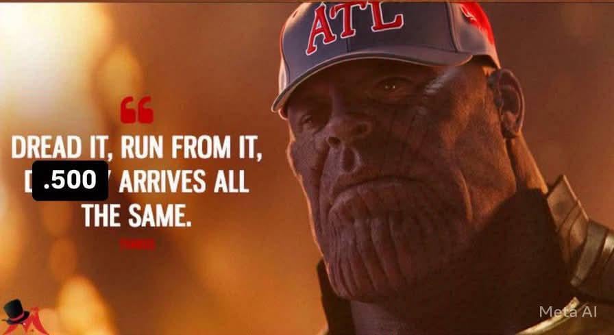 44 games into the season, the Hawks are 22-22.