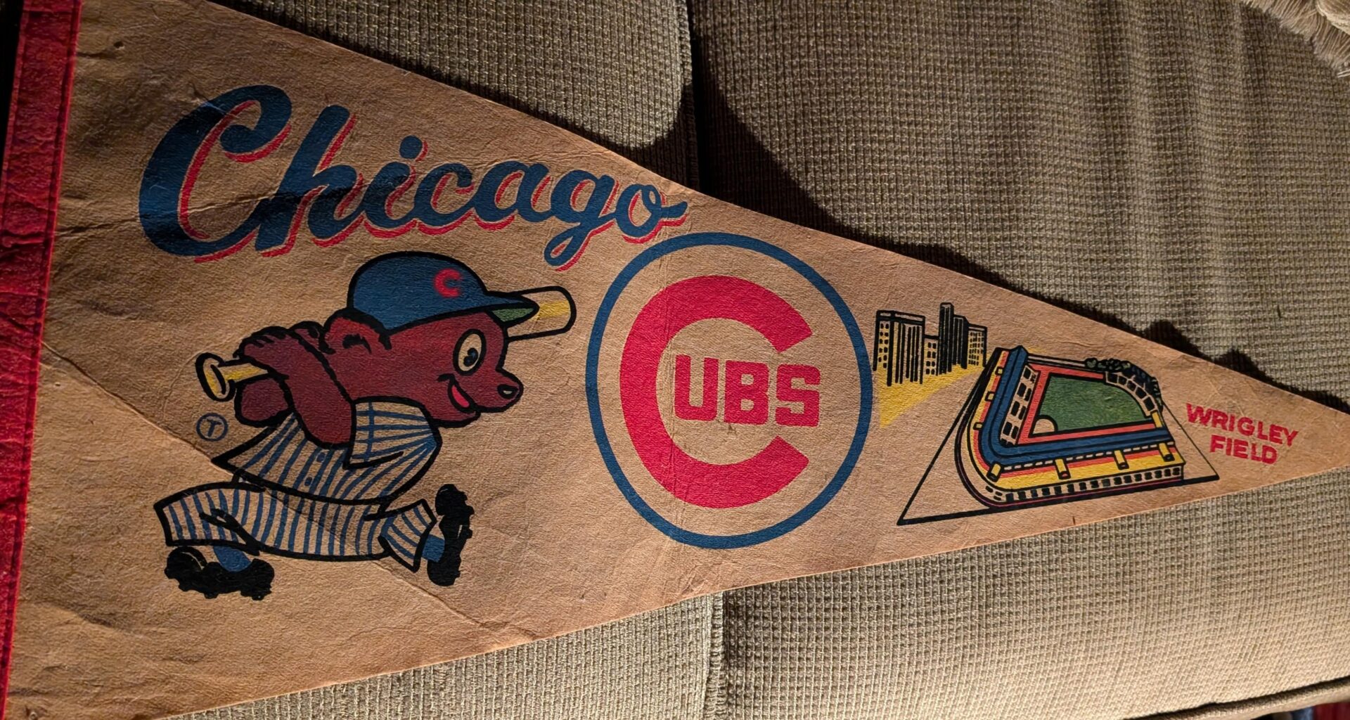 Any idea when this pennant was made?  I'm thinking late 60s?