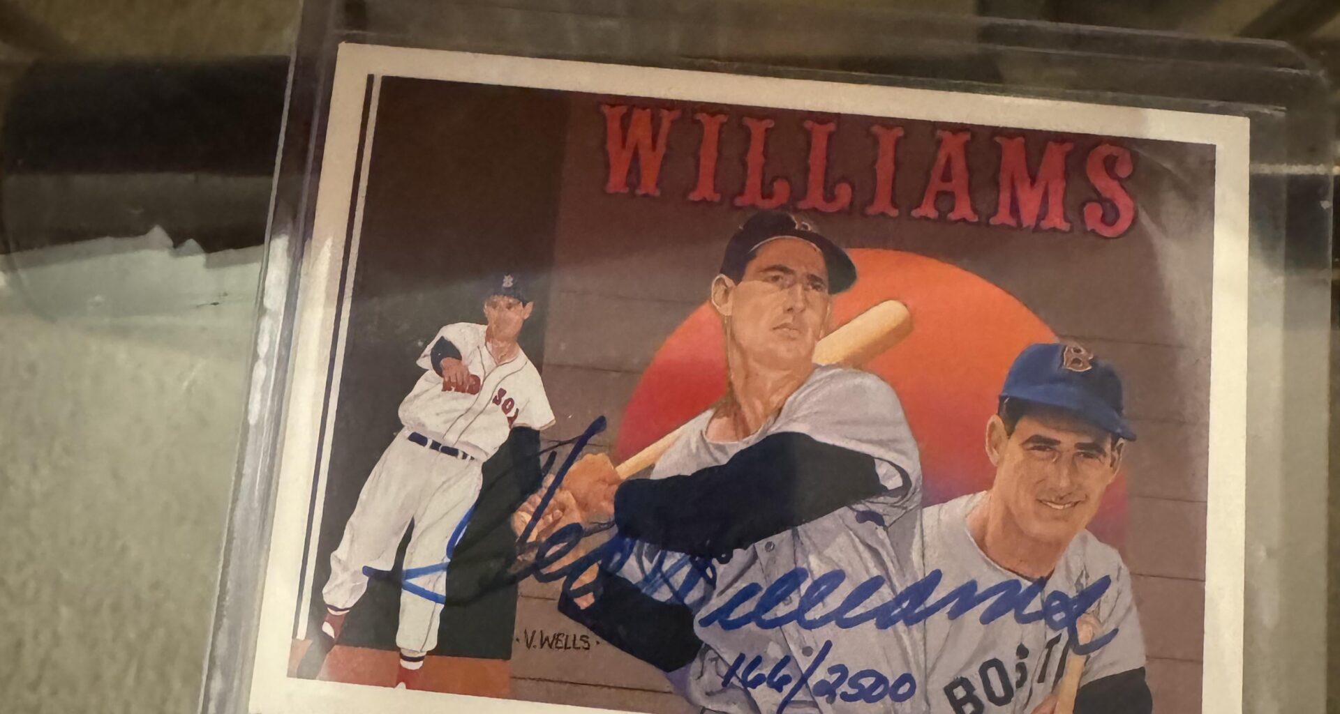 Nice to see Vernon Wells' father's work