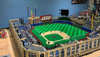 1500 Seat Lego Baseball Stadium