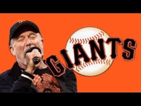 Robin Williams Announcing Giants Starting Lineup
