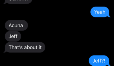 I saw a similar post on r/baseball and asked my brother, who is a very casual Braves fan, how many current players he can name.