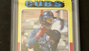 Topps Heritage went hard this year!