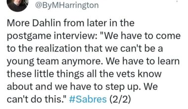 "We can't be a young team anymore"