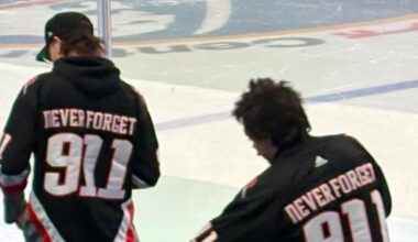 from last night’s game vs Washington