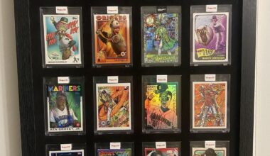 Card display I made not long ago.