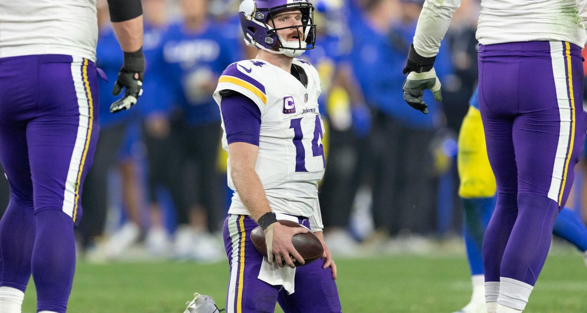 Vikings coach Kevin O’Connell knows offensive line needs new parts