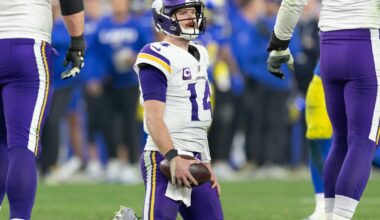 Vikings coach Kevin O’Connell knows offensive line needs new parts