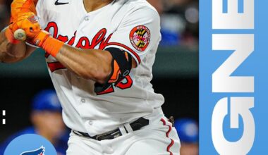 [MLB] Anthony Santander to Toronto