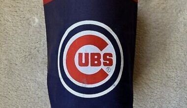 Vintage Chicago Cubs Tote Bag Marathon Oil from late 1980's