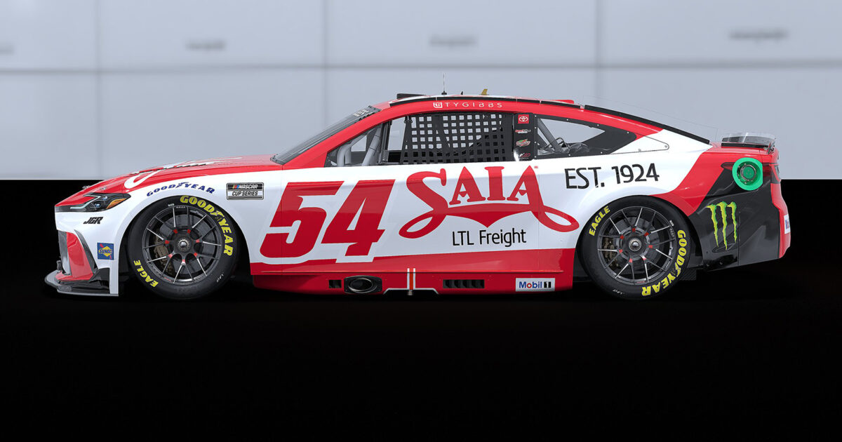 Saia LTL Sponsoring Ty Gibbs in Multi-Year Deal with Joe Gibbs Racing