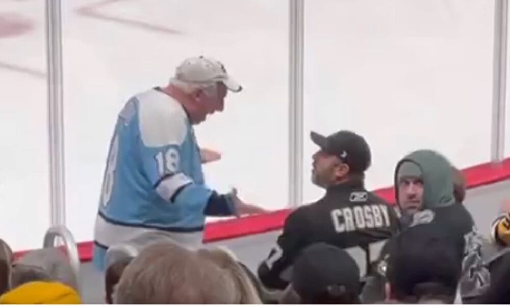 Idiot Takes Puck From Boy, Penguins Fans Go Nuts