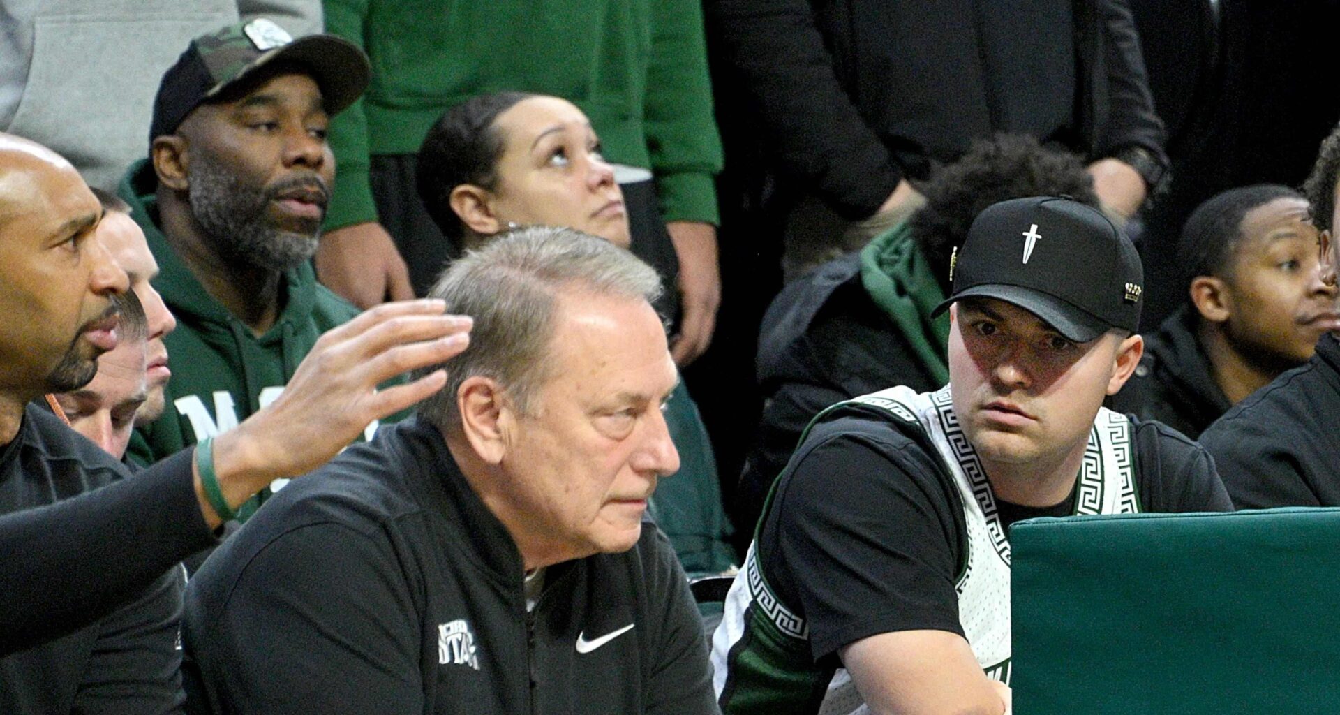 Tigers' ace Tarik Skubal pulls up to Michigan State basketball game