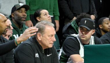 Tigers' ace Tarik Skubal pulls up to Michigan State basketball game