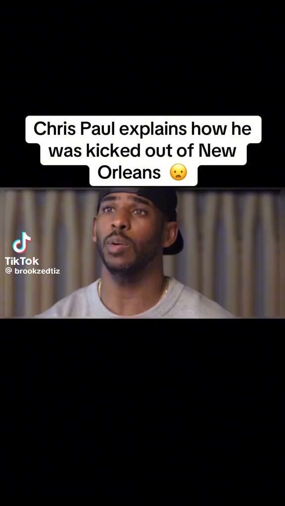 Chris Paul about his departure from New Orleans