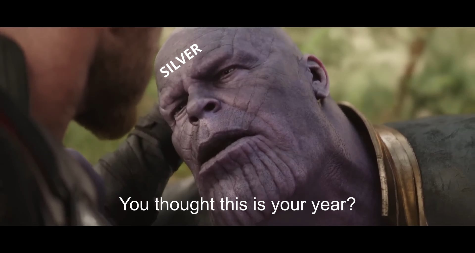 You thought this year is our year?