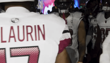 [Mic'd Up] Terry McLaurin pregame speech: "When this money is gone, when this fame is gone, the only thing you got is your name and your reputation."