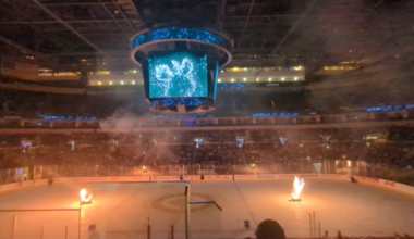Manitoba Moose post-gamr fireworks