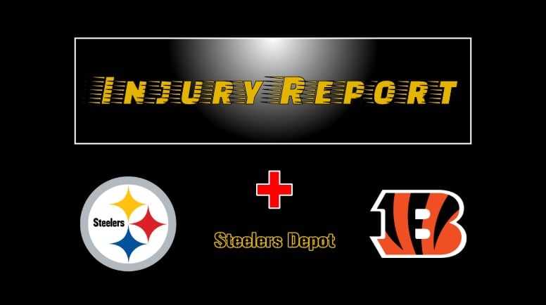 Steelers Bengals injury report