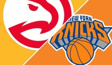 Game Thread: Atlanta Hawks (22-19) at New York Knicks (27-16) Jan 20 2025 3:00 PM