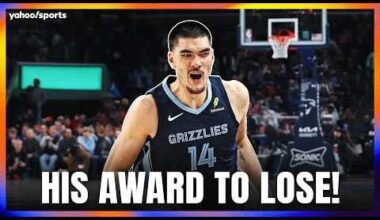 These stats PROVE Grizzlies big man Zach Edey is the Rookie of the Year | The Big Number