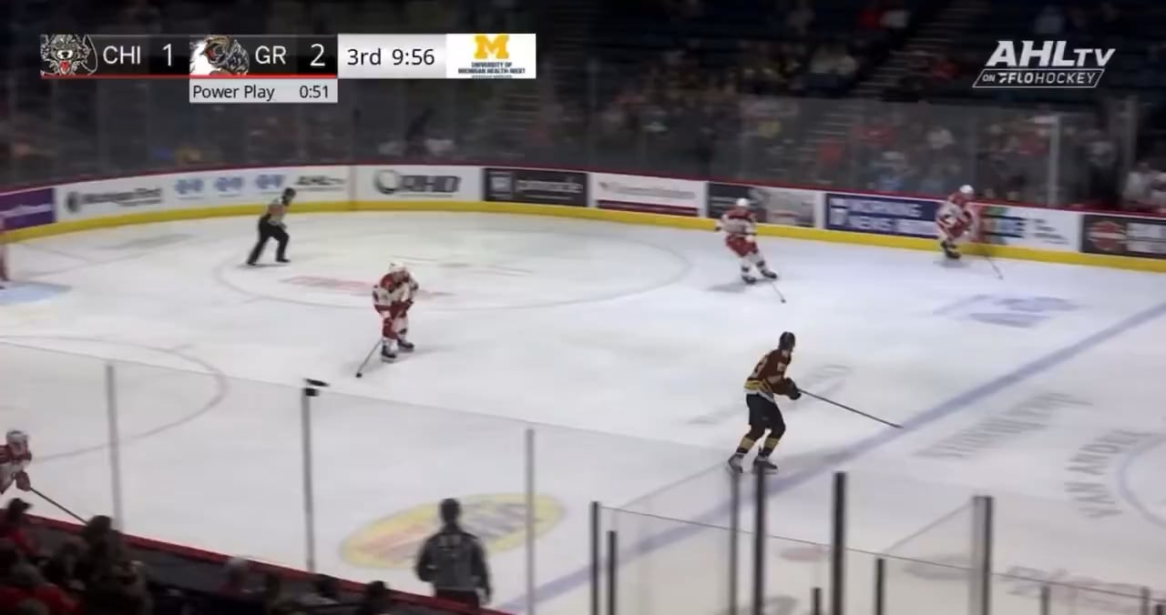 Elmer Söderblom scored a beauty on the power play for the Griffins