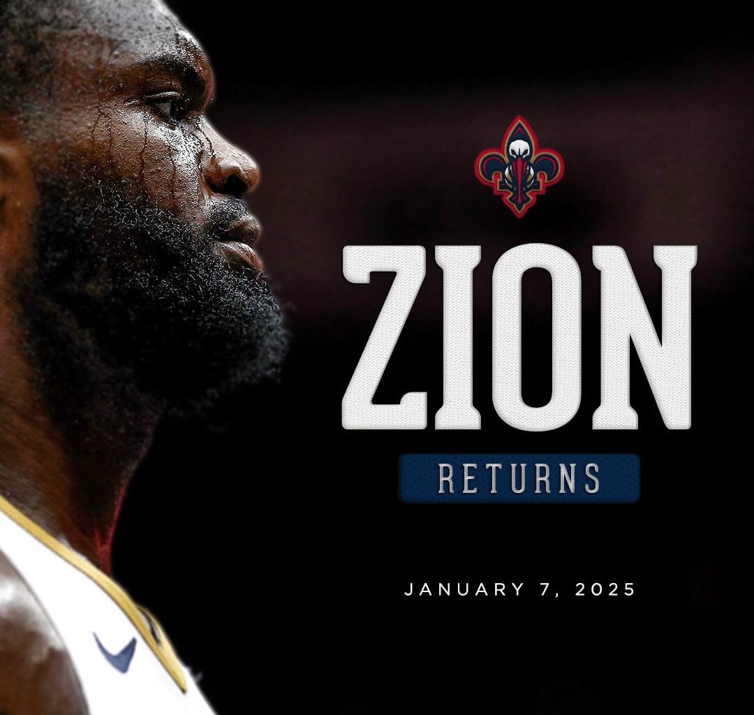 Zion available tonight vs MIN