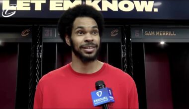 Jarrett Allen explains Ethical Basketball: "Farm raised, non-GMO, organic, free range"