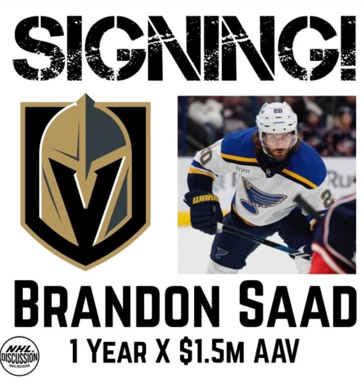 Saad to the Knights