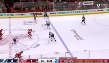 Hit on Compher that earned a hearing for Emil Lilleberg