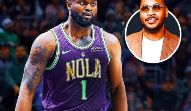 Melo’s take on zion 👀