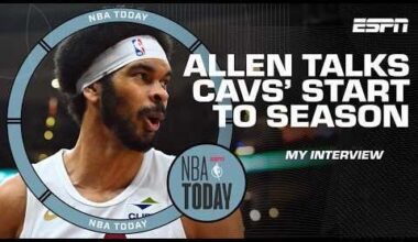 Jarett Allen joins Espen to