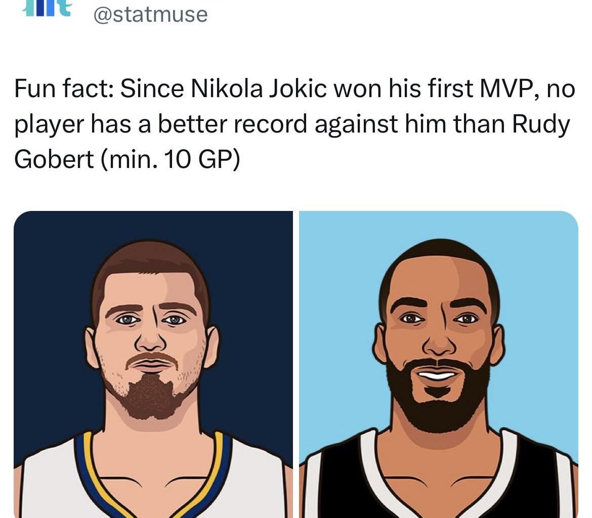 Narrative surrounding Gobert And Jokic
