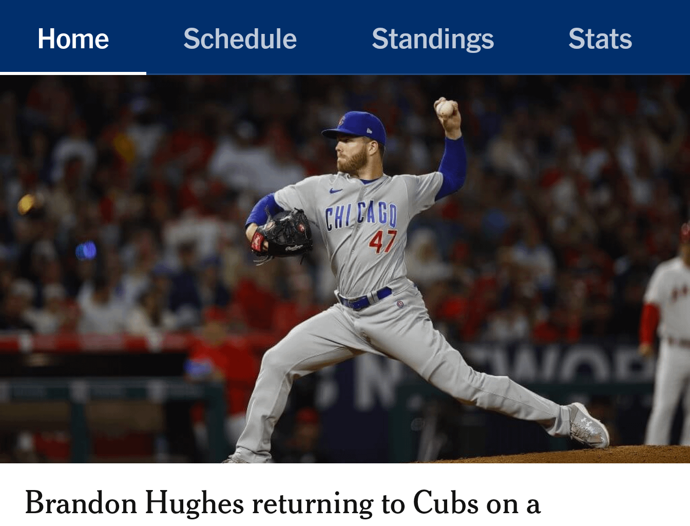 The Athletic leaks: Brandon Hughes is returning to the Cubs on a minor-league contract