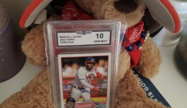 My newest addition to the snit bear/marcell shrine in our apartment